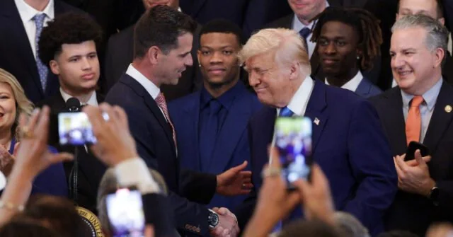 Trump Hosts NCAA Basketball Champion Florida Gators at the White House