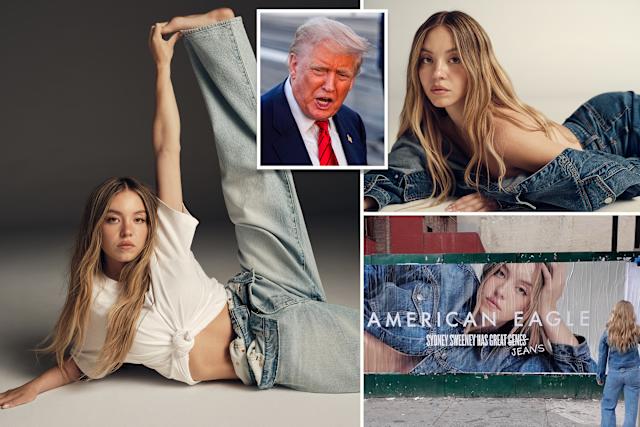 Why is Donald Trump discussing Sydney Sweeney and American Eagle